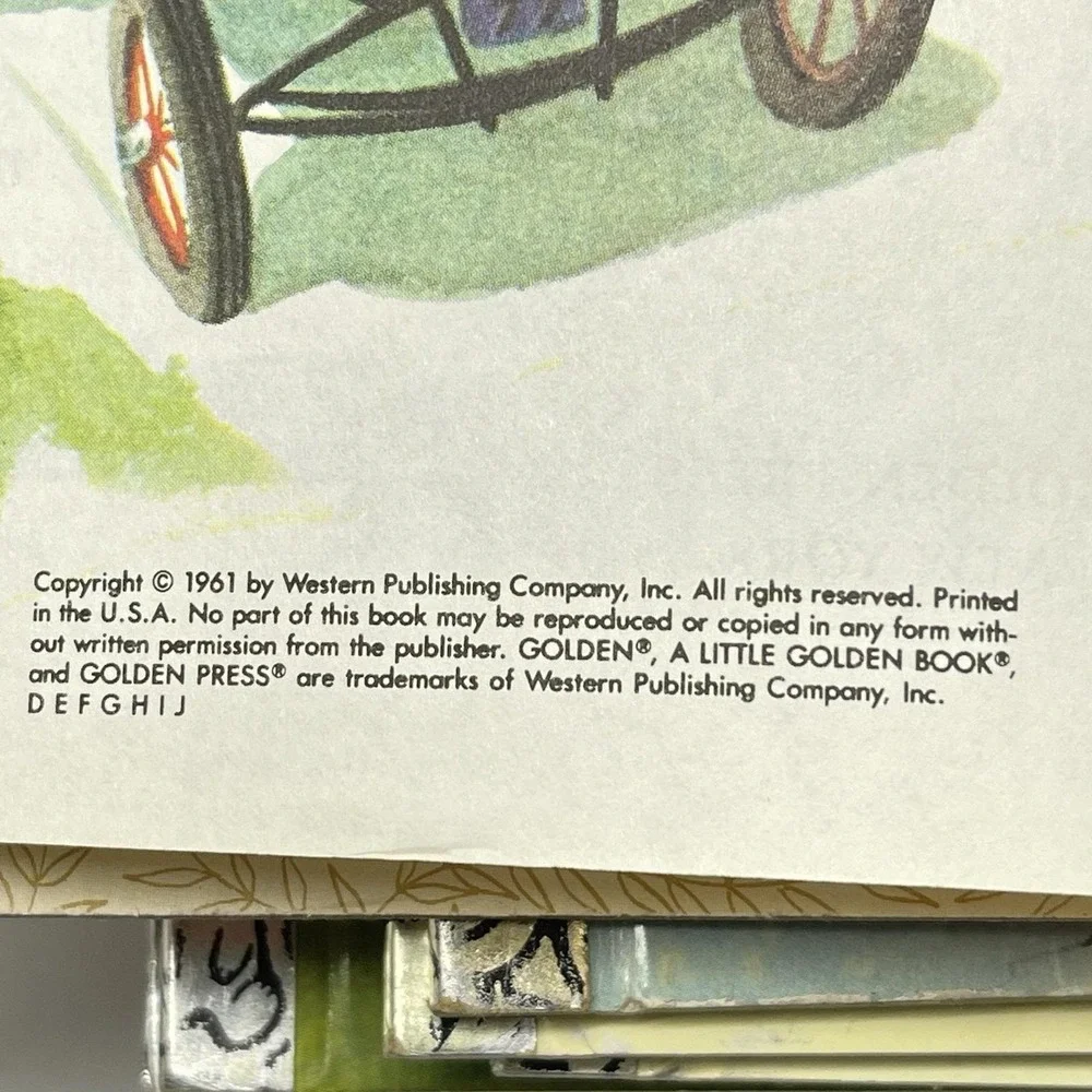 Vintage A Little‎ Golden Book 1960s to 1980s Children Disney Classics Lot Of 18 - Picture 9 of 9